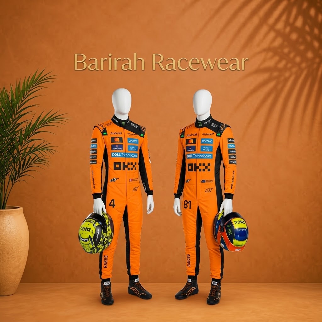 McLaren F1–Inspired Kids Racing Costume | Barirah Racewear