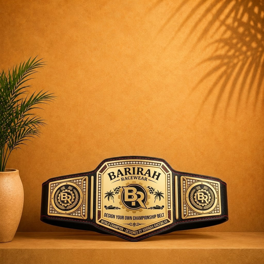 Premium custom championship belt