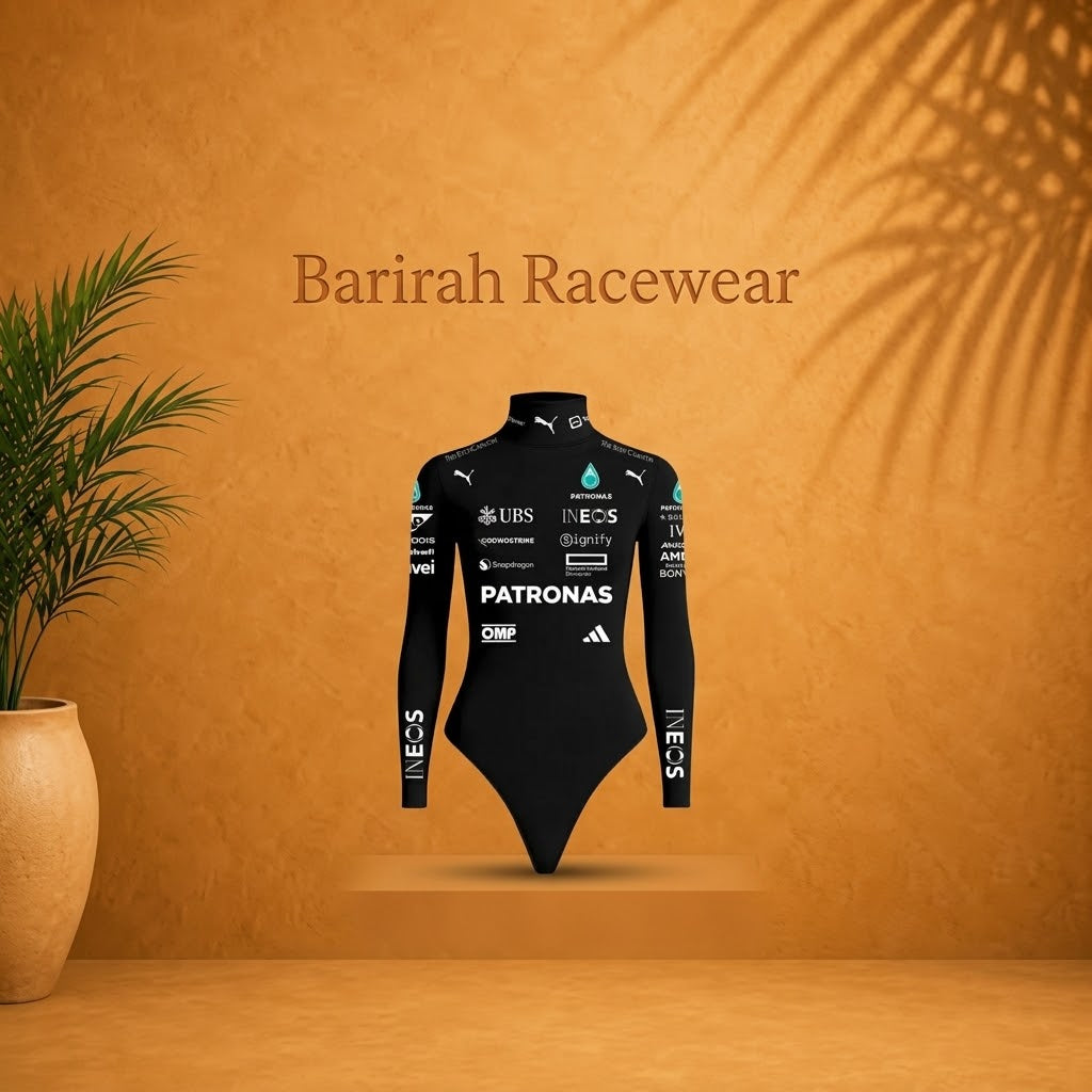 Stylish Kimi F1 2026-inspired women’s customizable bodysuit