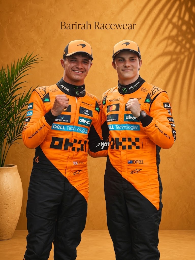 2026 McLaren Racing Suit | Barirah Racewear