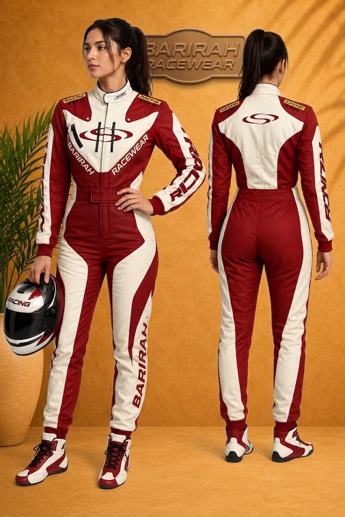 women’s-Customized Go-kart racing-suit