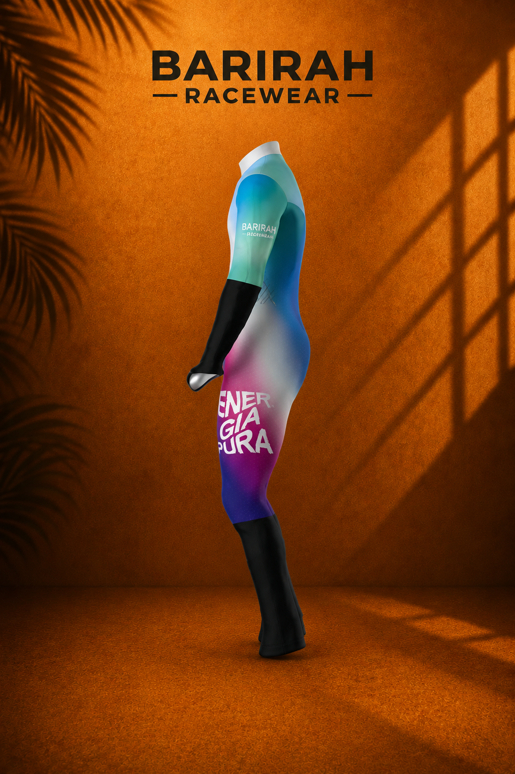 Ski Race Suit ENERGIAPURA Aurora Multicolor Junior