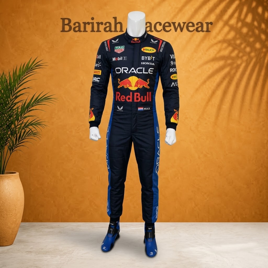 Max Verstappen 2026-inspired F1 racing suit