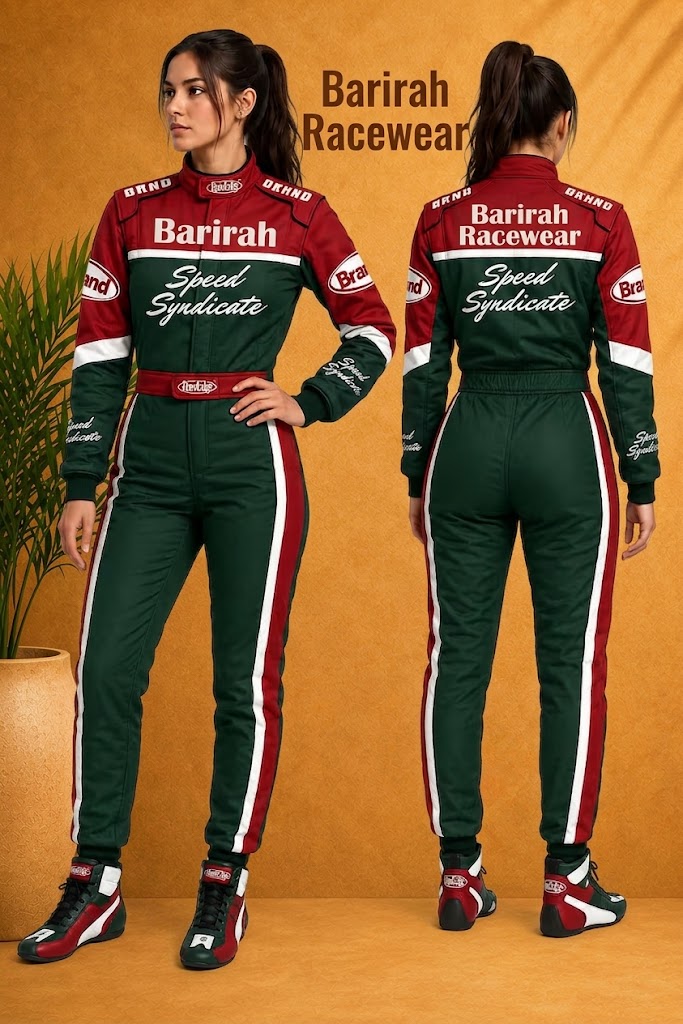 women’s-Customized Go-kart racing-suit