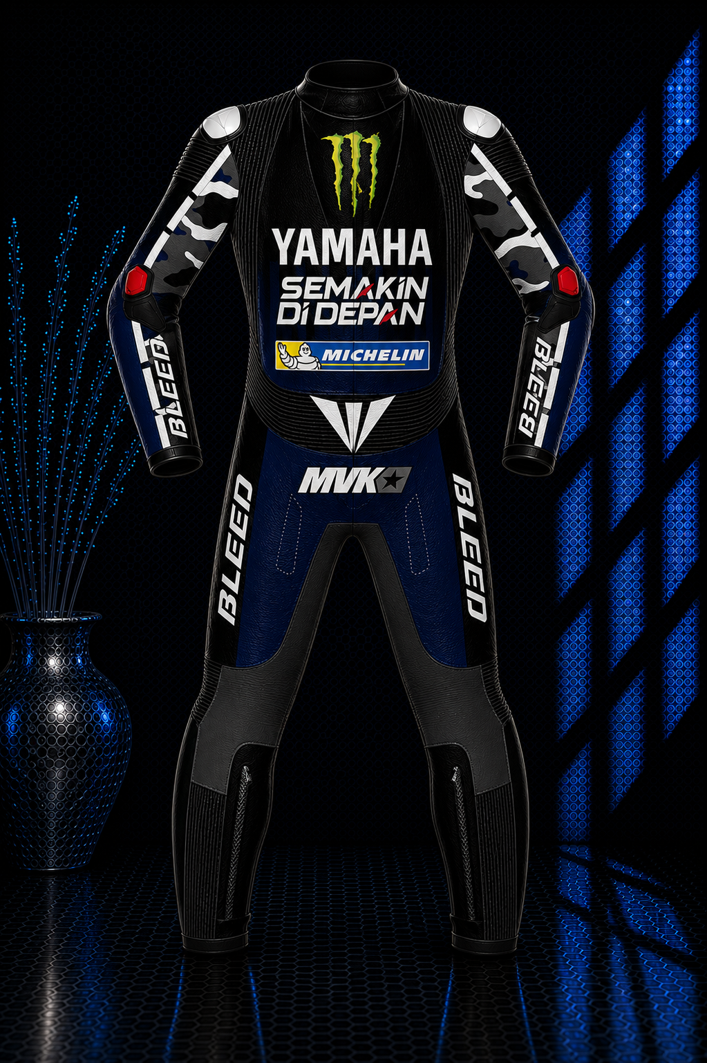 2021 Maverick Vinales MotoGP Leather Racing Suit