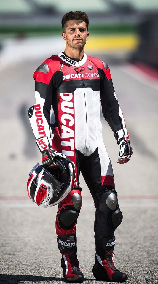 Ducati Corse MotoGP Leather Racing Suit | Barirah Racewear