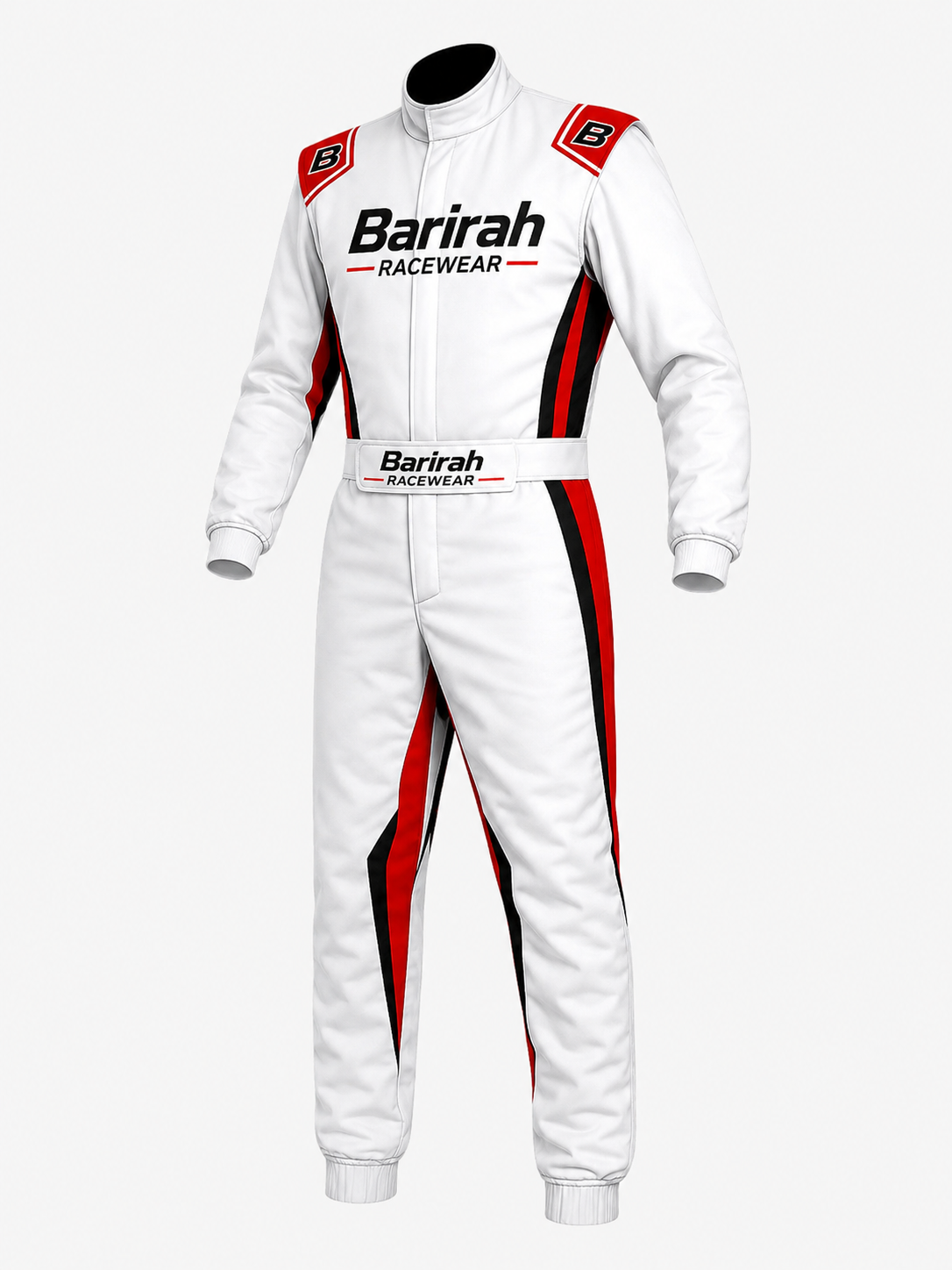 Barirah Racewear Premium Racing Suit – Professional Karting & Motorsport Driving Suit, Lightweight Performance Racing Overall for Auto Racing, Track Days & Competition