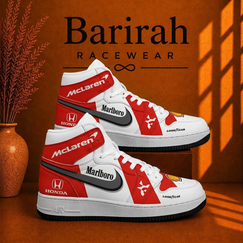 F1 Car Racing Shoes | Motorsport Footwear | Barirah Racewear