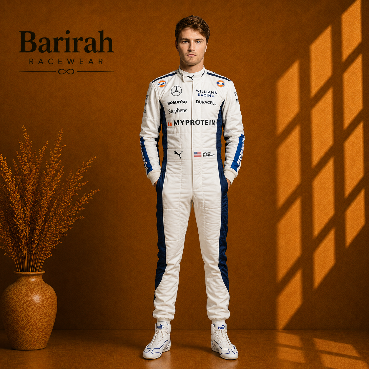 2024 Logan Sargeant F1 Race Suit Williams Racing