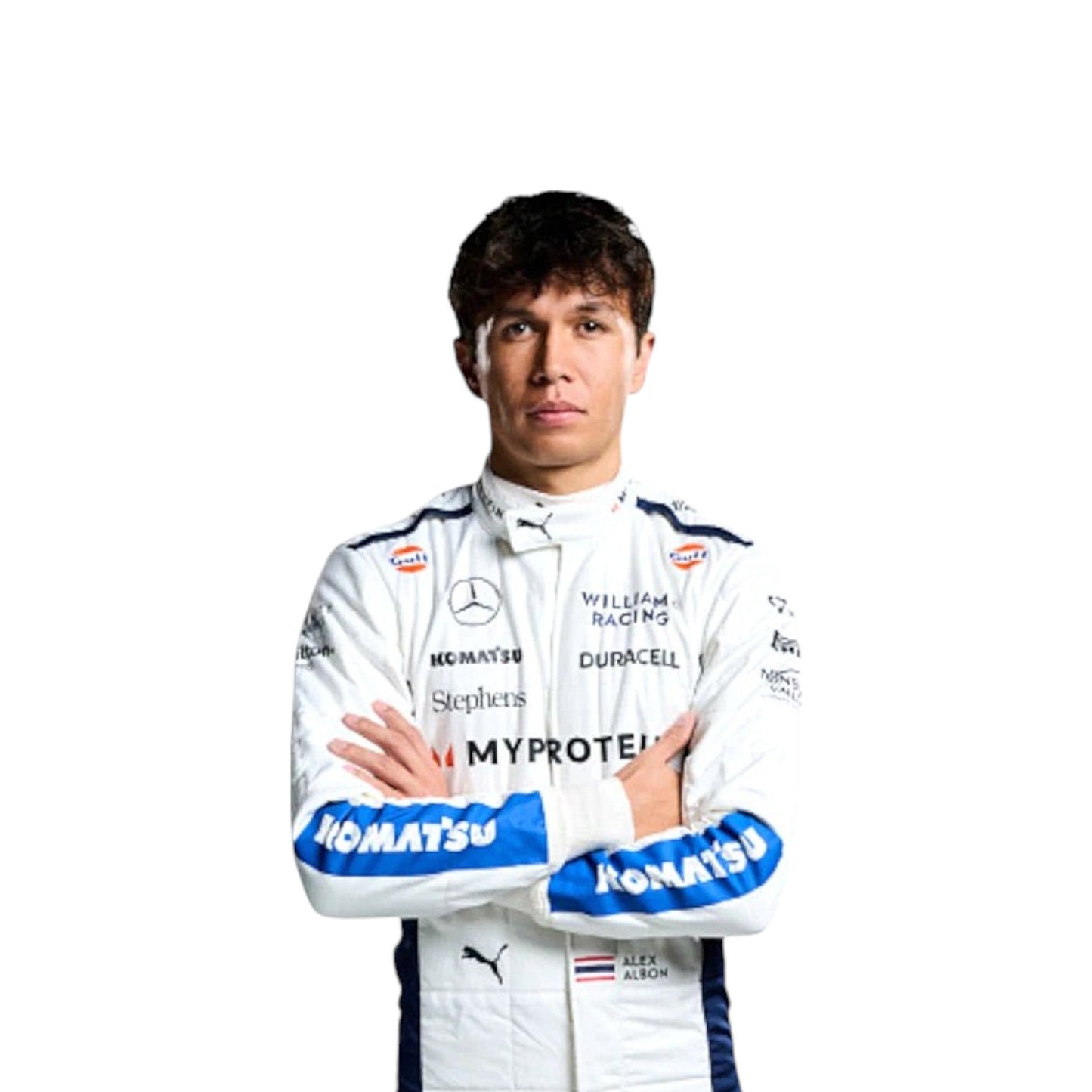 Alexander Albon 2024 Williams F1 Race Suit - Barirah Racewear image 1