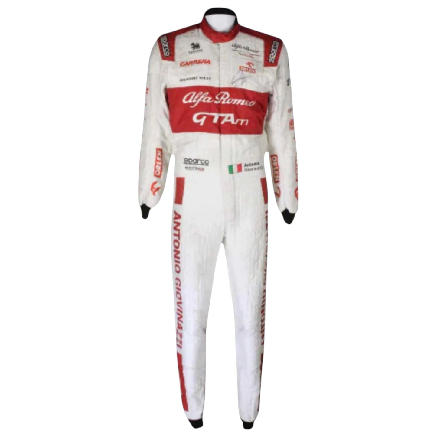 Antonio Giovinazzi 2020 Alfa Romeo F1 Race Suit - Barirah Racewear image 1