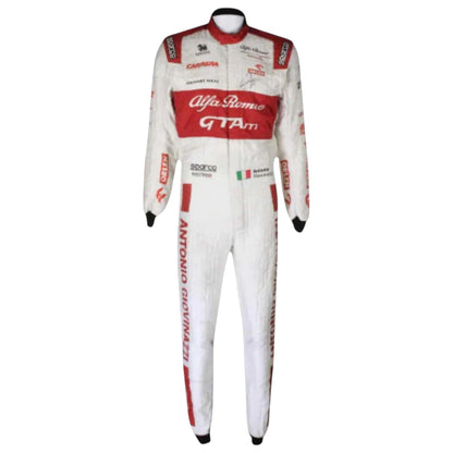 Antonio Giovinazzi 2020 Alfa Romeo F1 Race Suit - Barirah Racewear image 1