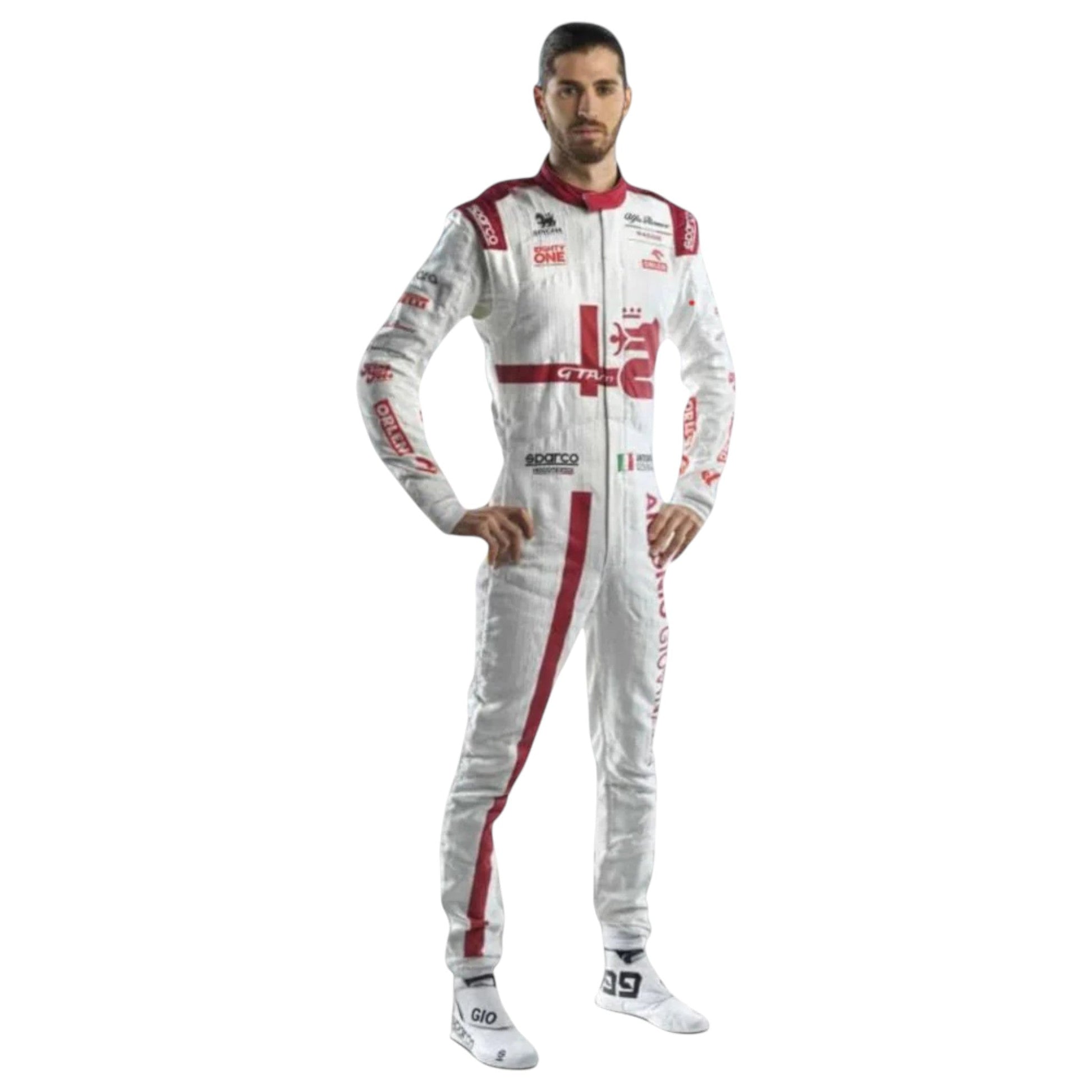 Antonio Giovinazzi 2021 Alfa Romeo F1 Race Suit - Barirah Racewear image 2
