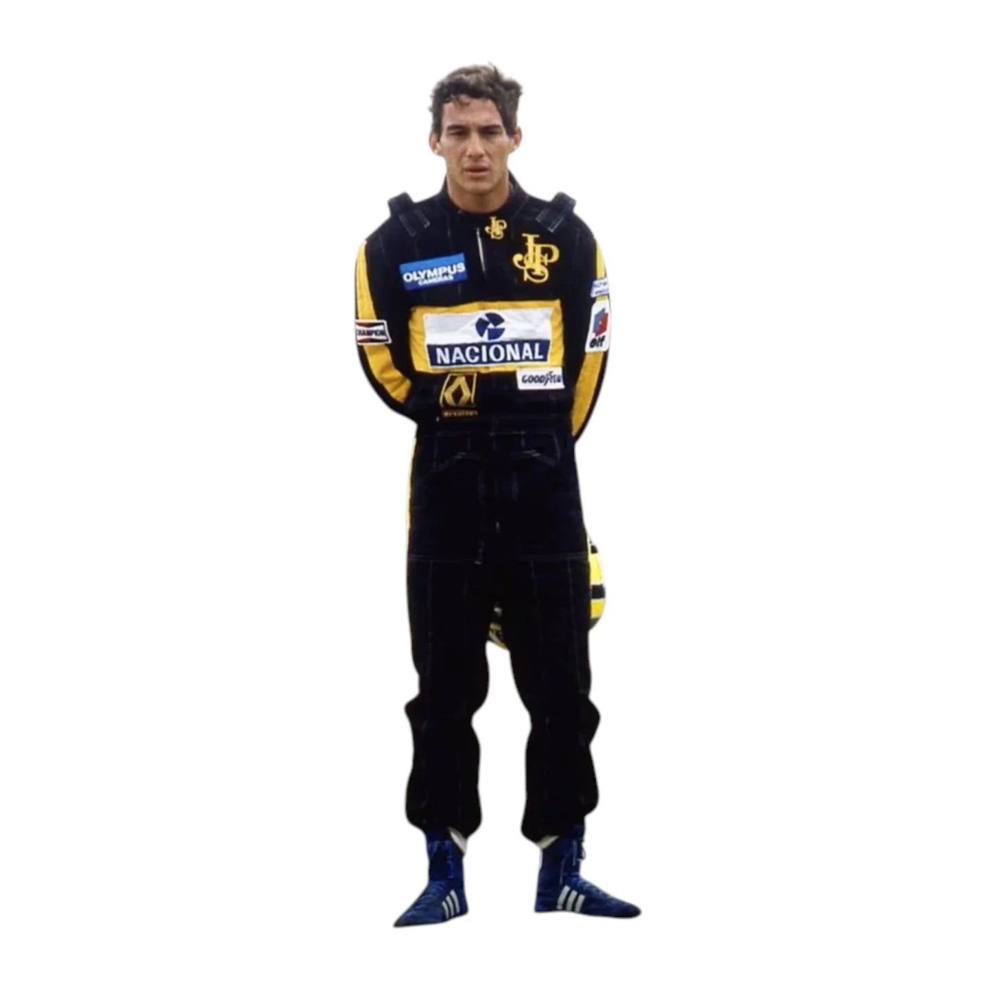 Ayrton Senna 1985 Lotus F1 Racing Suit - Barirah Racewear image 1