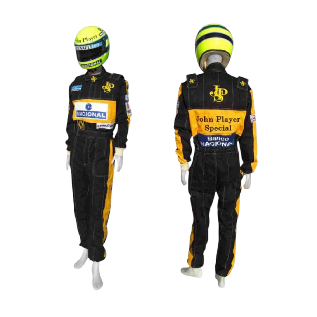 Ayrton Senna 1985 Lotus F1 Racing Suit - Barirah Racewear image 3