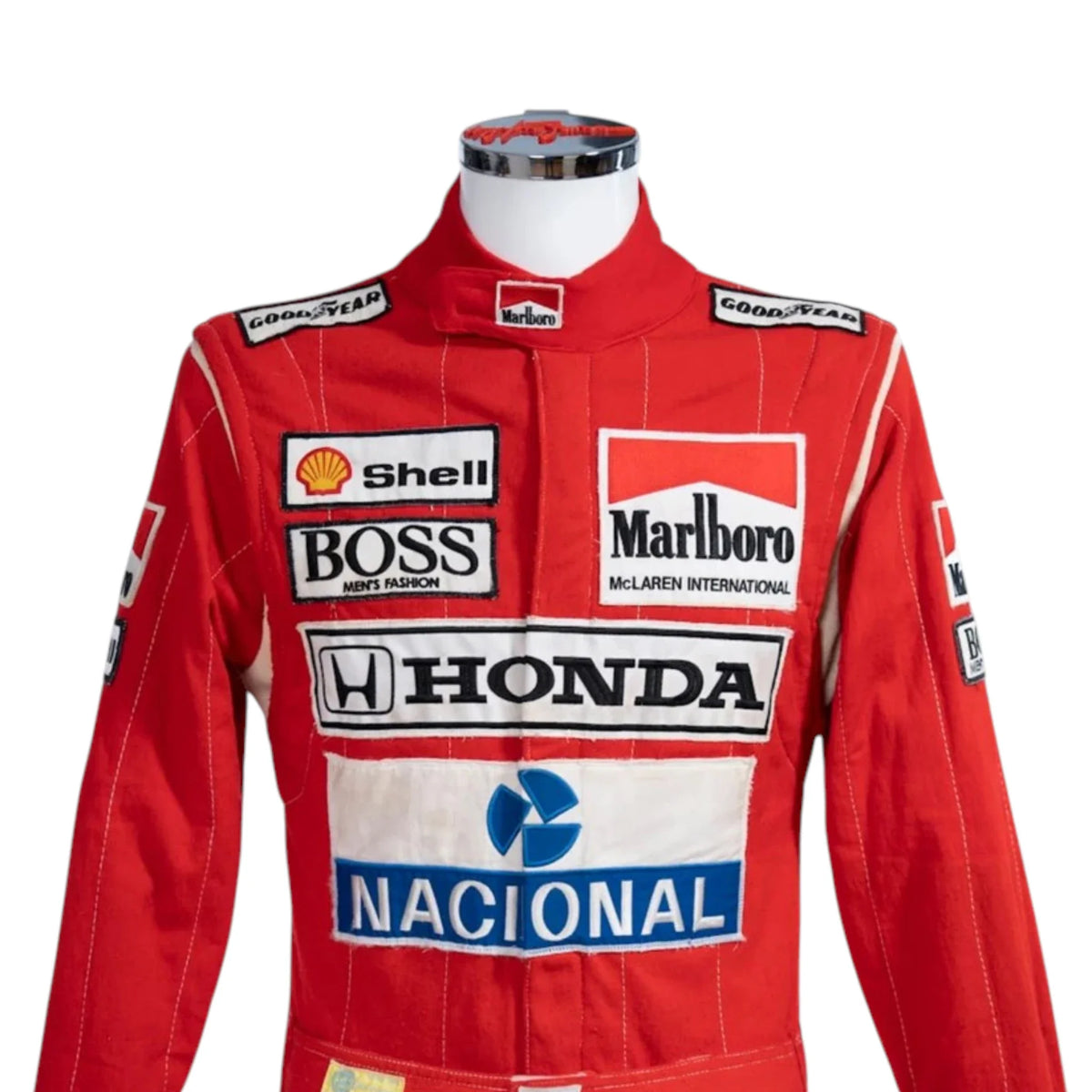 Ayrton Senna 1988 McLaren F1 Racing Suit - Barirah Racewear image 3