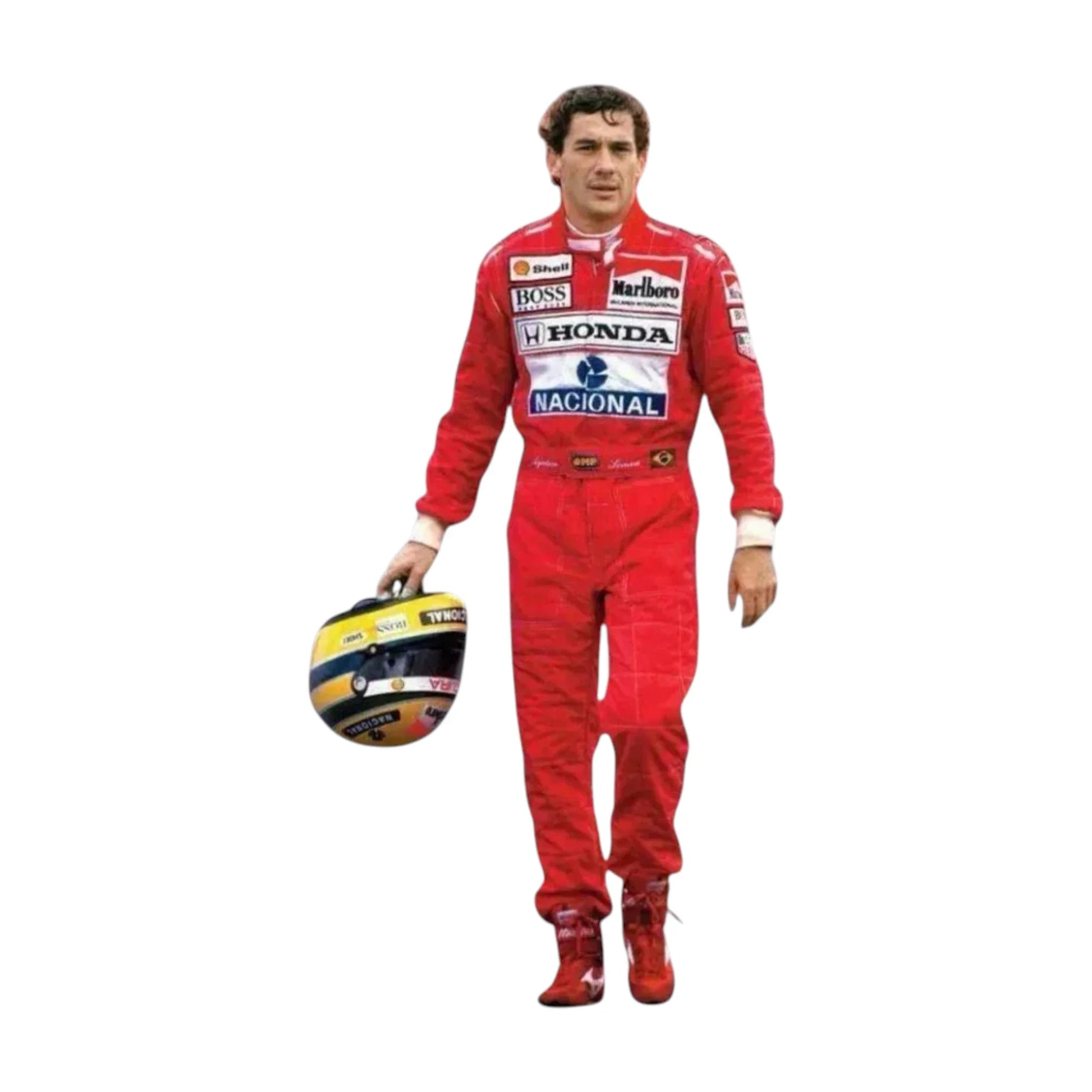 Ayrton Senna 1991 Mclaren F1 Racing Suit - Barirah Racewear image 1