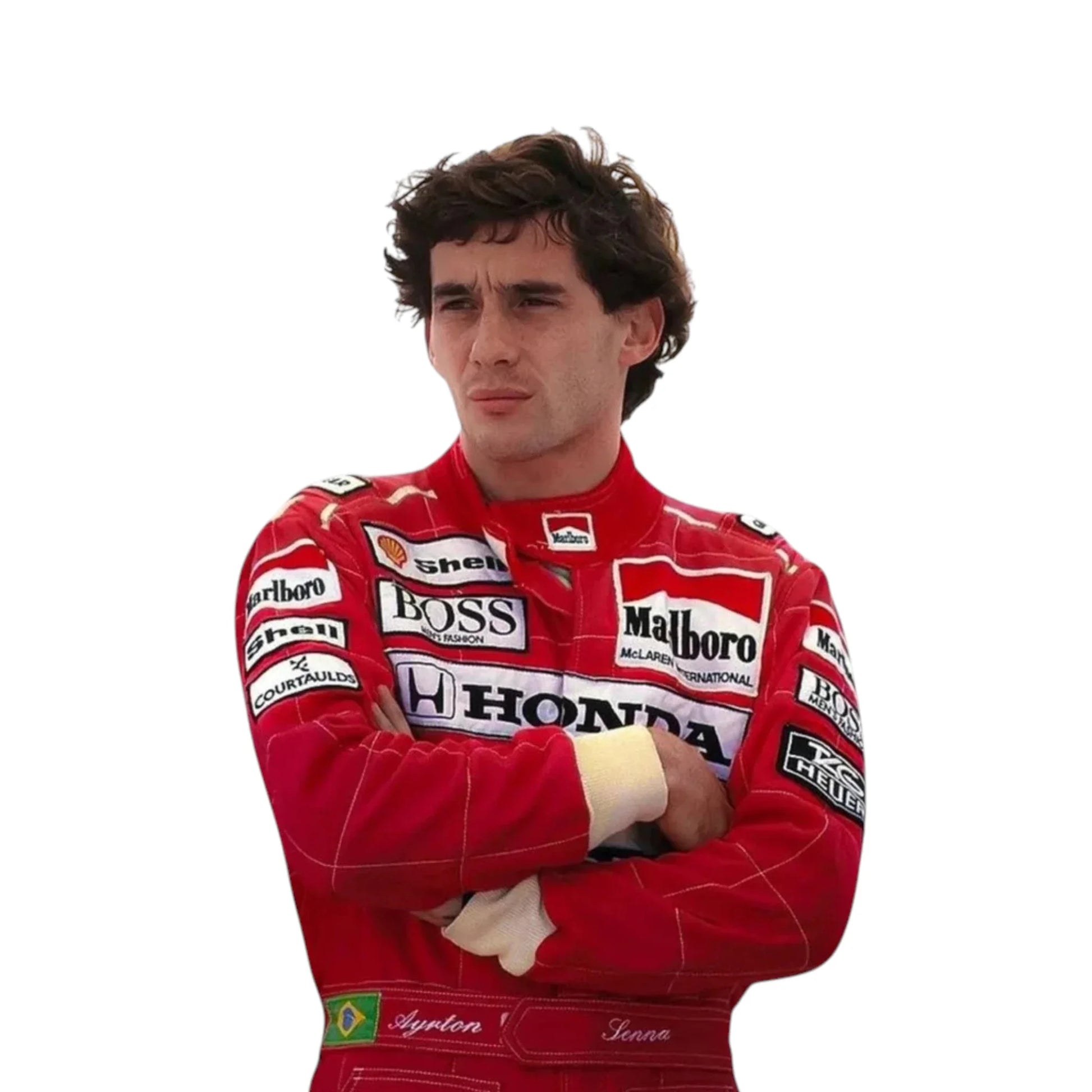 Ayrton Senna 1991 Mclaren F1 Racing Suit - Barirah Racewear image 9