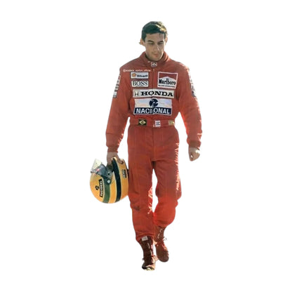 Ayrton Senna 1991 Mclaren F1 Racing Suit - Barirah Racewear image 2