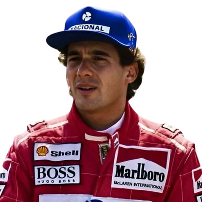 Ayrton Senna 1991 Mclaren F1 Racing Suit - Barirah Racewear image 6