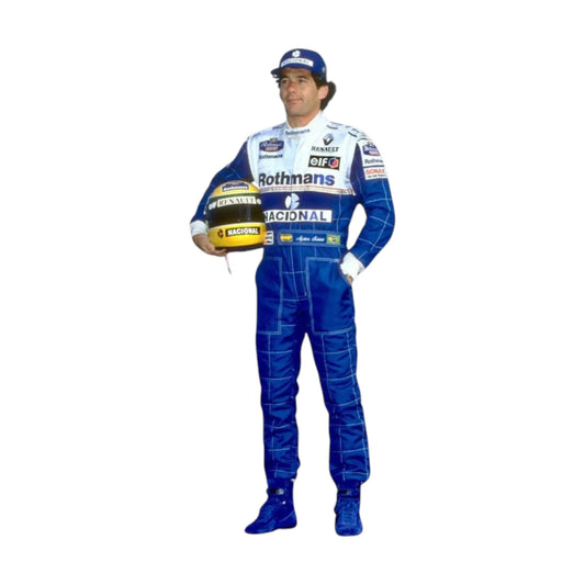 Ayrton Senna 1994 Williams F1 Racing Suit - Barirah Racewear image 1