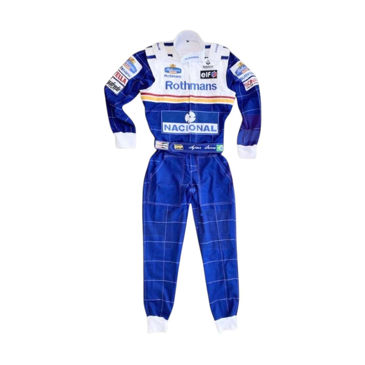 Ayrton Senna 1994 Williams F1 Racing Suit - Barirah Racewear image 2
