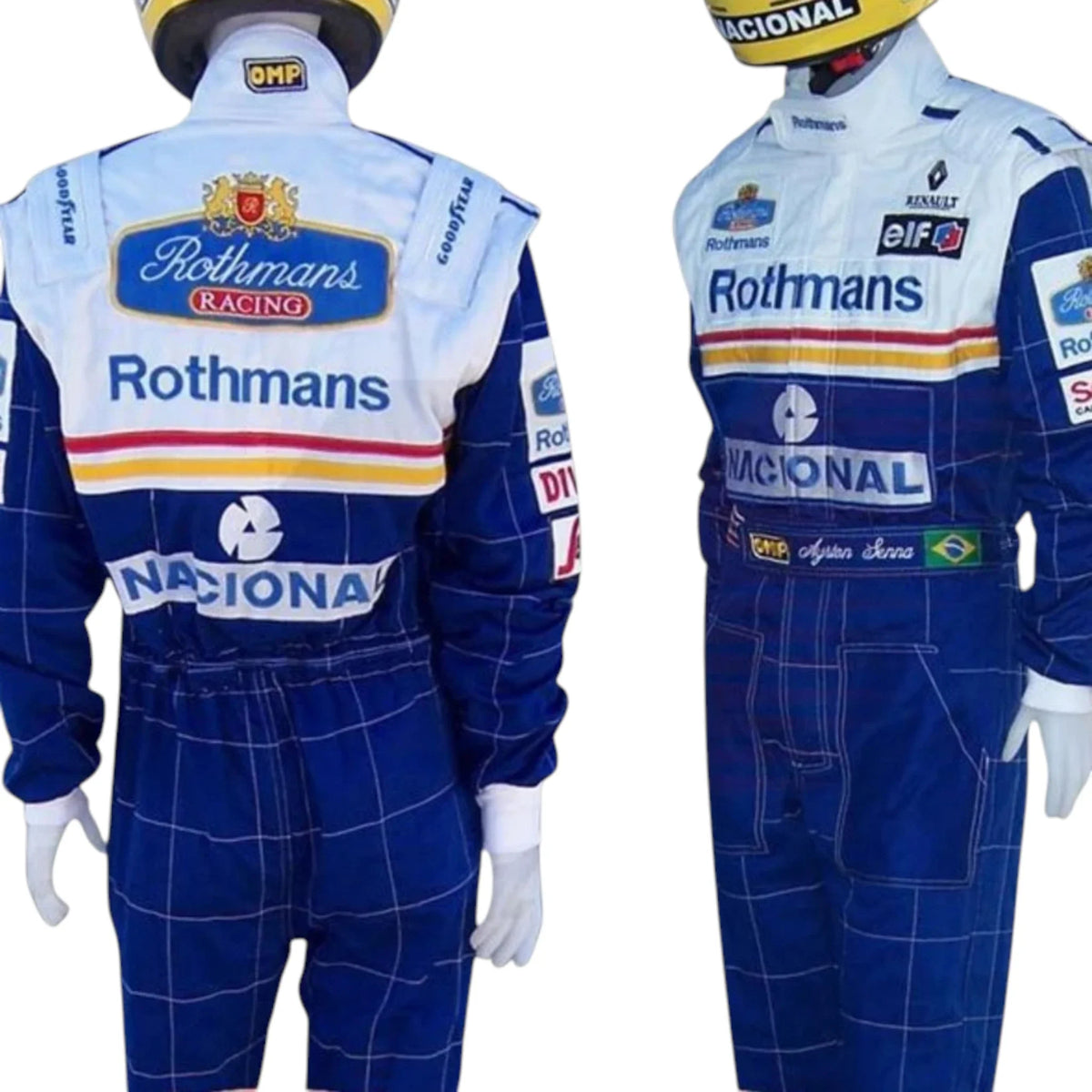Ayrton Senna 1994 Williams F1 Racing Suit - Barirah Racewear image 4
