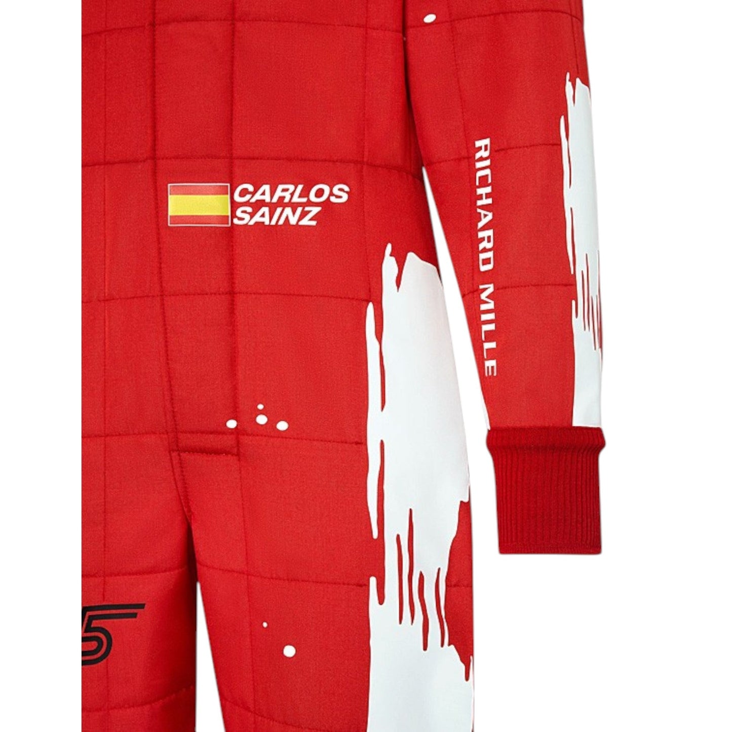 Carlos Sainz 2023 Ferrari (Las Vegas GP Special Edition) F1 Race Suit - Barirah Racewear image 4