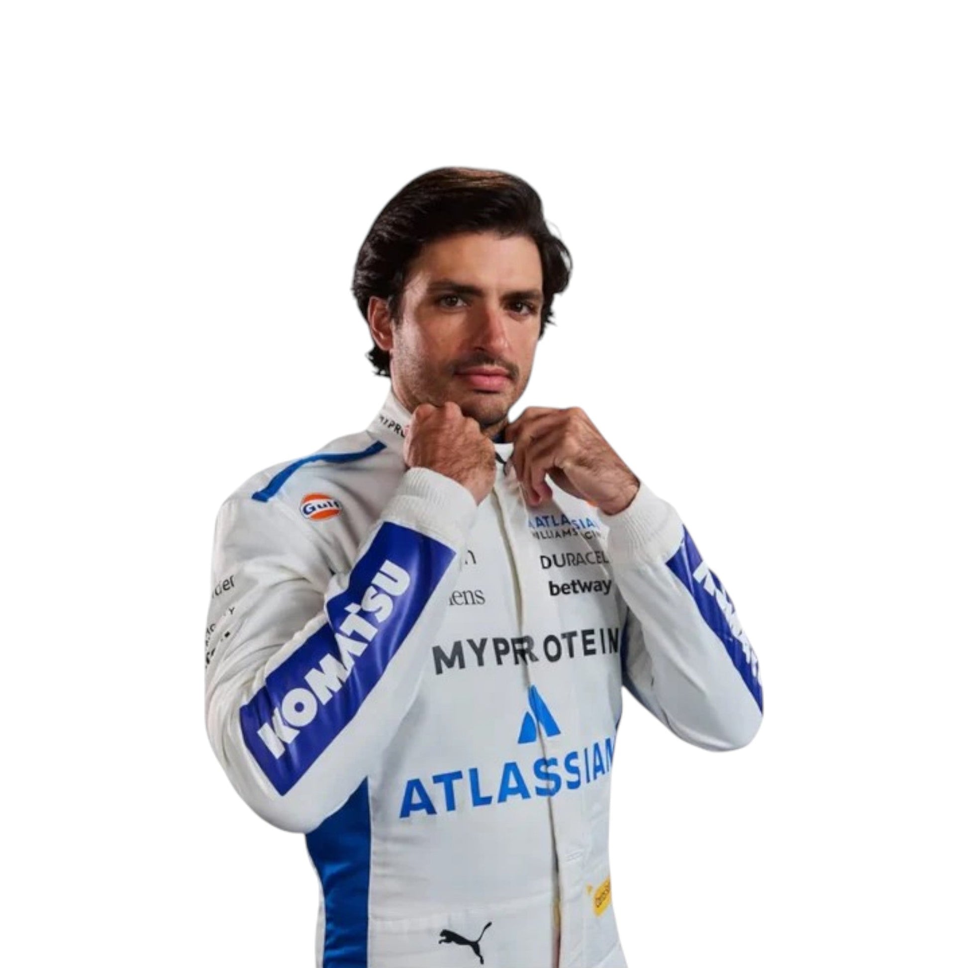 Carlos Sainz 2025 Williams F1 Race Suit - Barirah Racewear image 1