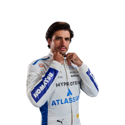 Carlos Sainz 2025 Williams F1 Race Suit - Barirah Racewear image 1
