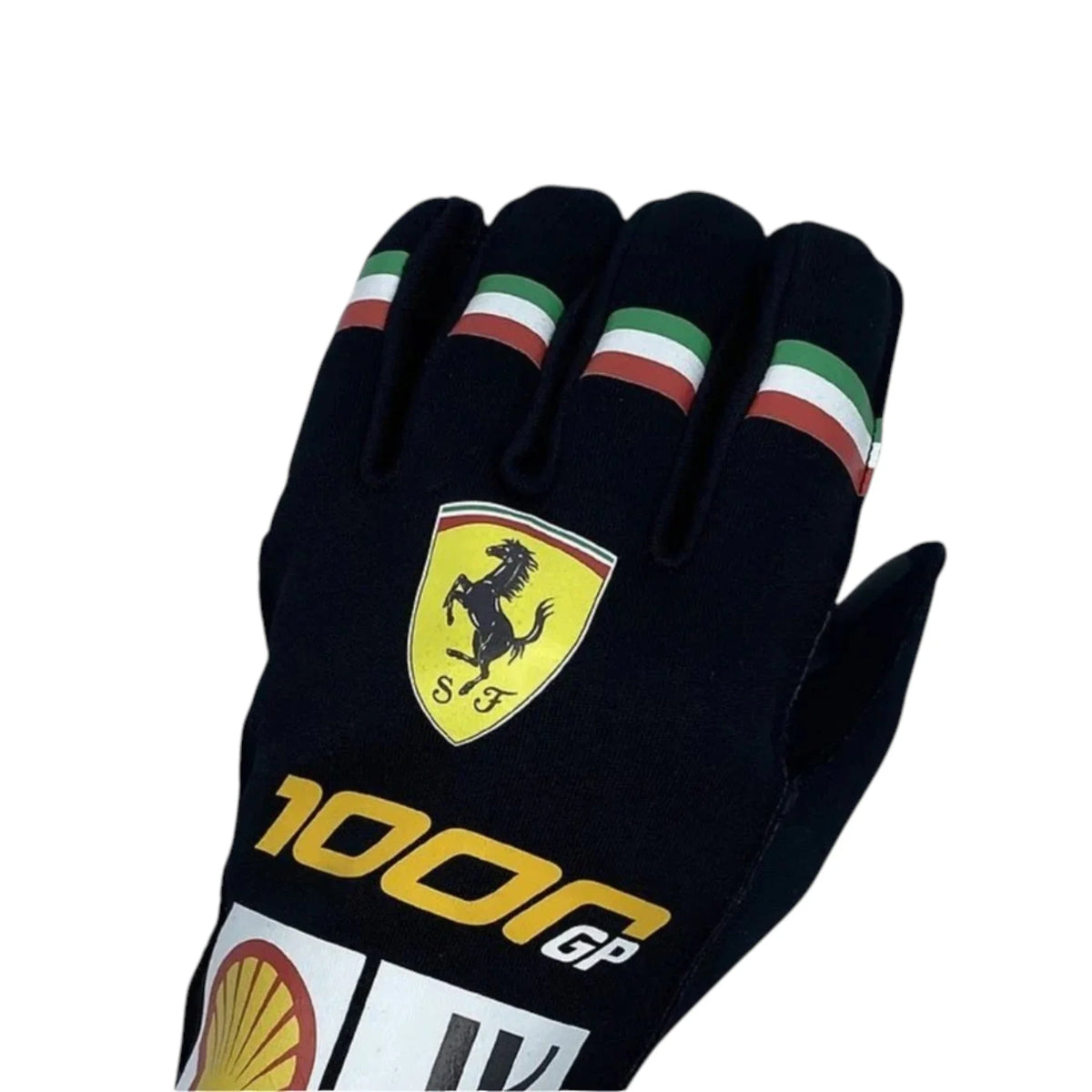 Charles Leclerc 2020 Ferrari 1000 GP F1 Racing Gloves - Barirah Racewear image 2