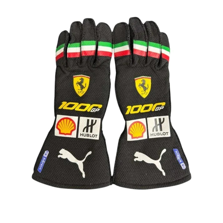 Charles Leclerc 2020 Ferrari F1 Racing Gloves - Barirah Racewear image 1