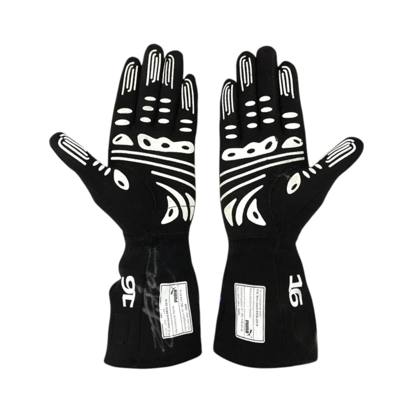 Charles Leclerc 2021 Ferrari F1 Racing Gloves - Barirah Racewear image 2