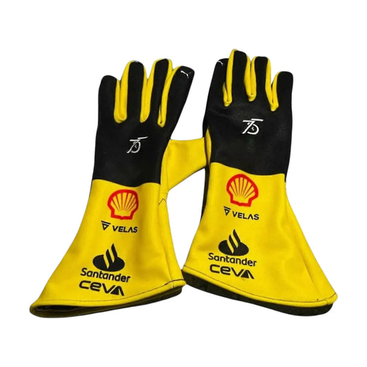 Charles Leclerc 2022 Ferrari F1 Racing Gloves - Barirah Racewear image 1