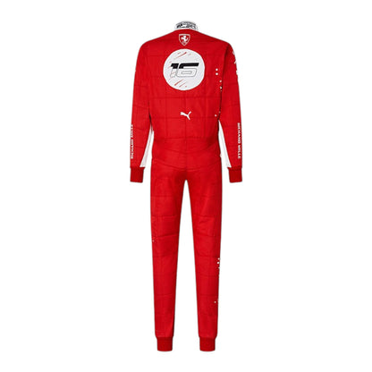 Charles Leclerc 2023 Ferrari (Las Vegas GP Special Edition) F1 Race Suit - Barirah Racewear image 3