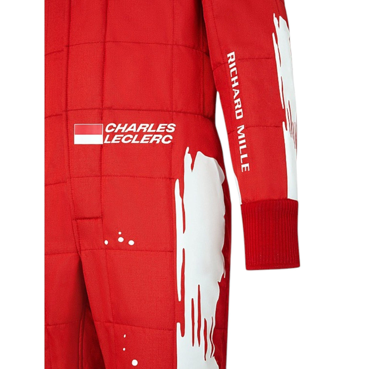 Charles Leclerc 2023 Ferrari (Las Vegas GP Special Edition) F1 Race Suit - Barirah Racewear image 4