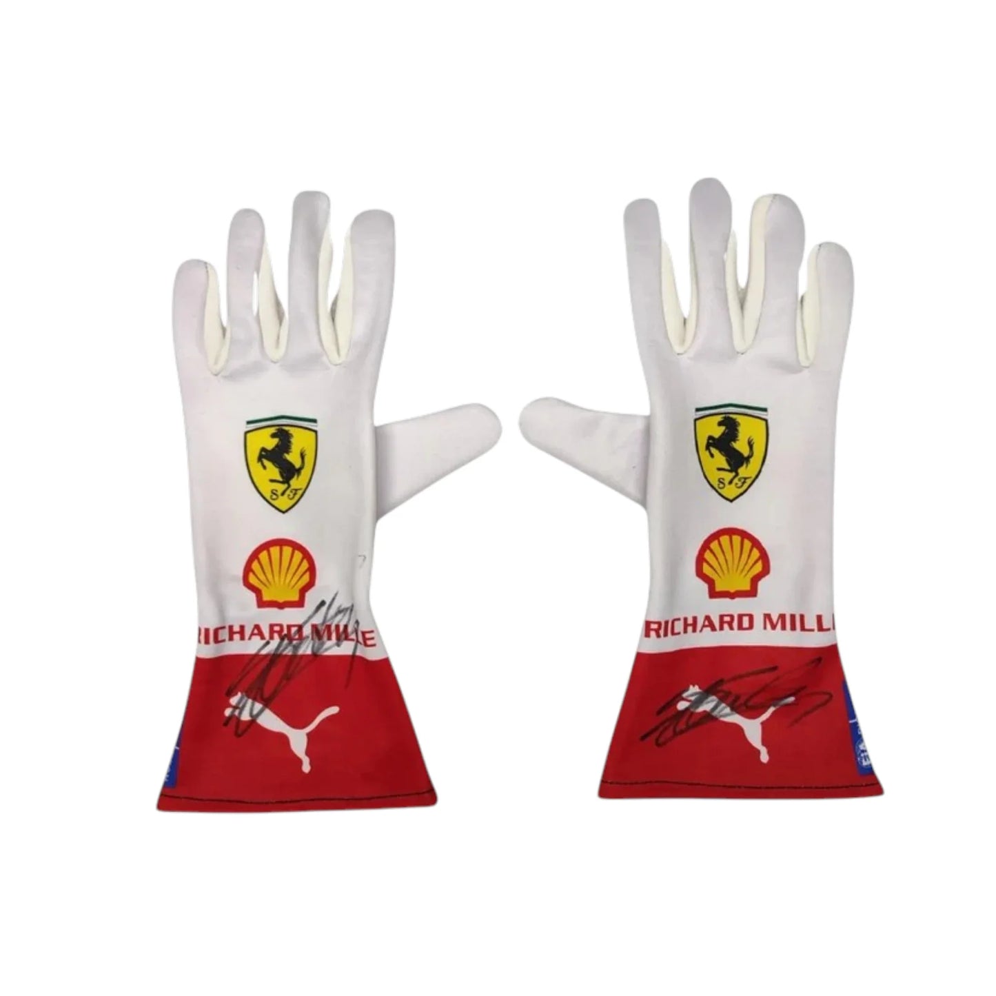 Charles Leclerc 2023 Ferrari Monaco GP F1 Racing Gloves - Barirah Racewear image 1