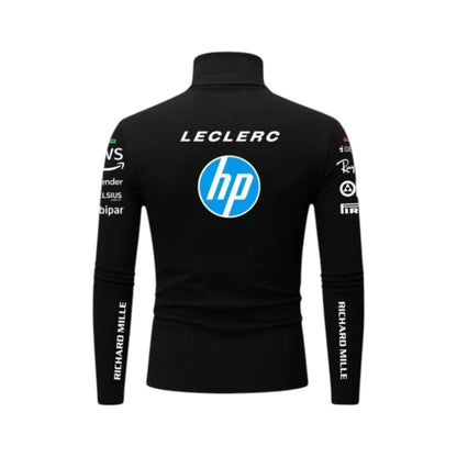 Charles Leclerc 2025 Ferrari F1 Undershirt (Black) - Barirah Racewear image 2