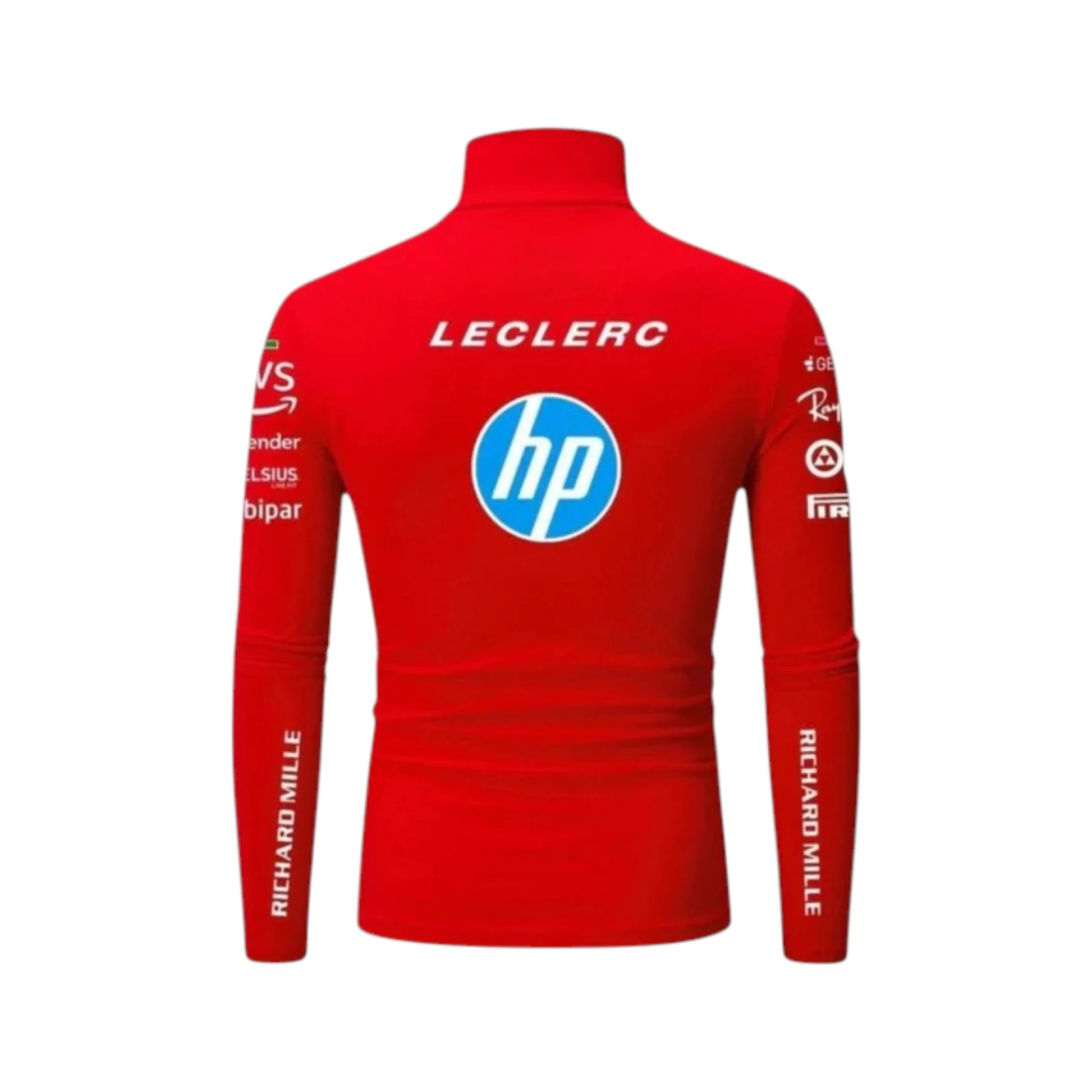 Charles Leclerc 2025 Ferrari F1 Undershirt (Red) - Barirah Racewear image 2