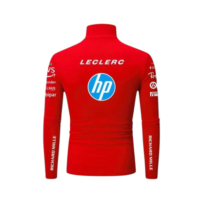 Charles Leclerc 2025 Ferrari F1 Undershirt (Red) - Barirah Racewear image 2