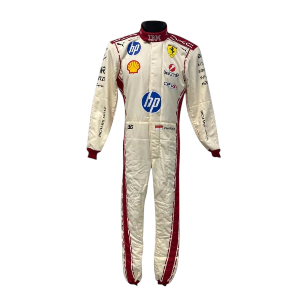Charles Leclerc 2026 Ferrari Monaco GP F1 Race Suit - Barirah Racewear image 10