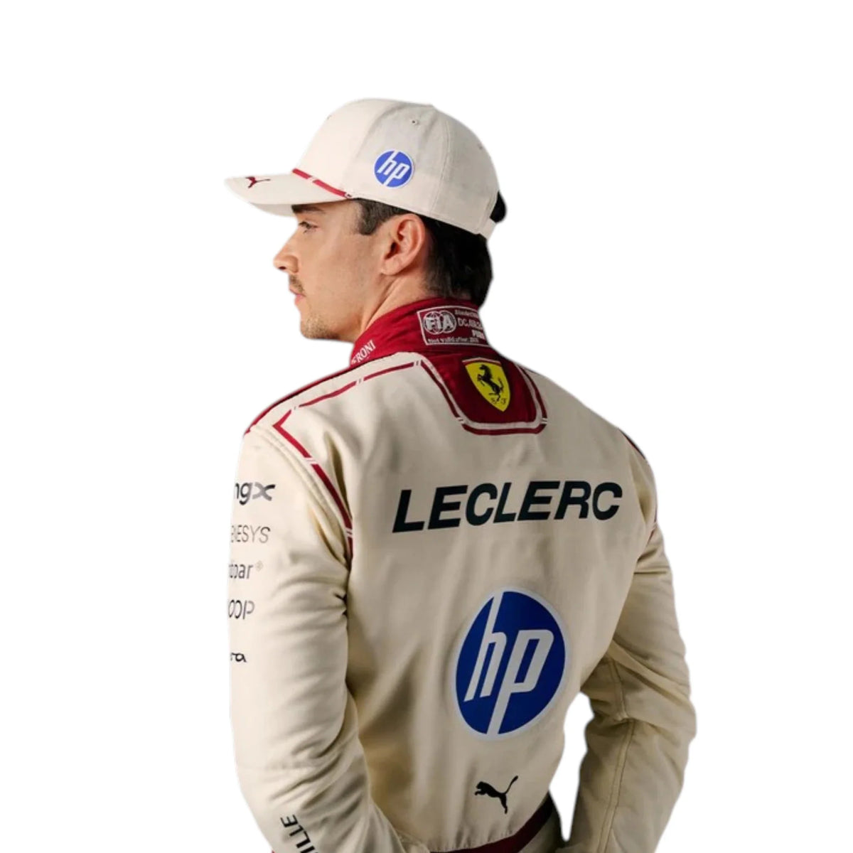 Charles Leclerc 2026 Ferrari Monaco GP F1 Race Suit - Barirah Racewear image 2