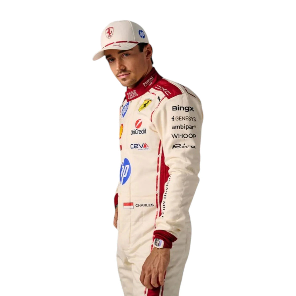 Charles Leclerc 2026 Ferrari Monaco GP F1 Race Suit - Barirah Racewear image 4