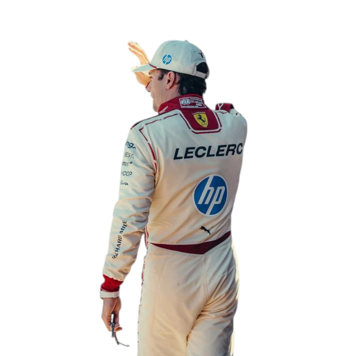 Charles Leclerc 2026 Ferrari Monaco GP F1 Race Suit - Barirah Racewear image 5