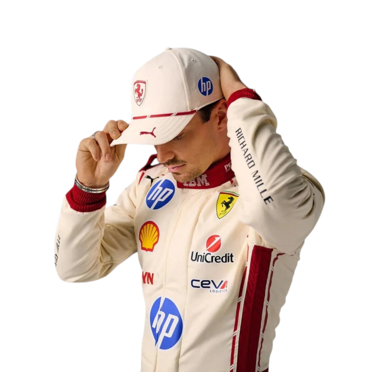 Charles Leclerc 2026 Ferrari Monaco GP F1 Race Suit - Barirah Racewear image 6