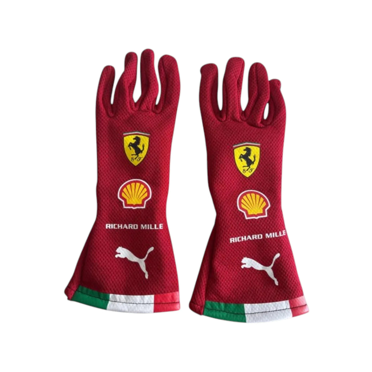 Charles Leclerc 2026 Ferrari Monaco GP F1 Racing Gloves - Barirah Racewear image 1
