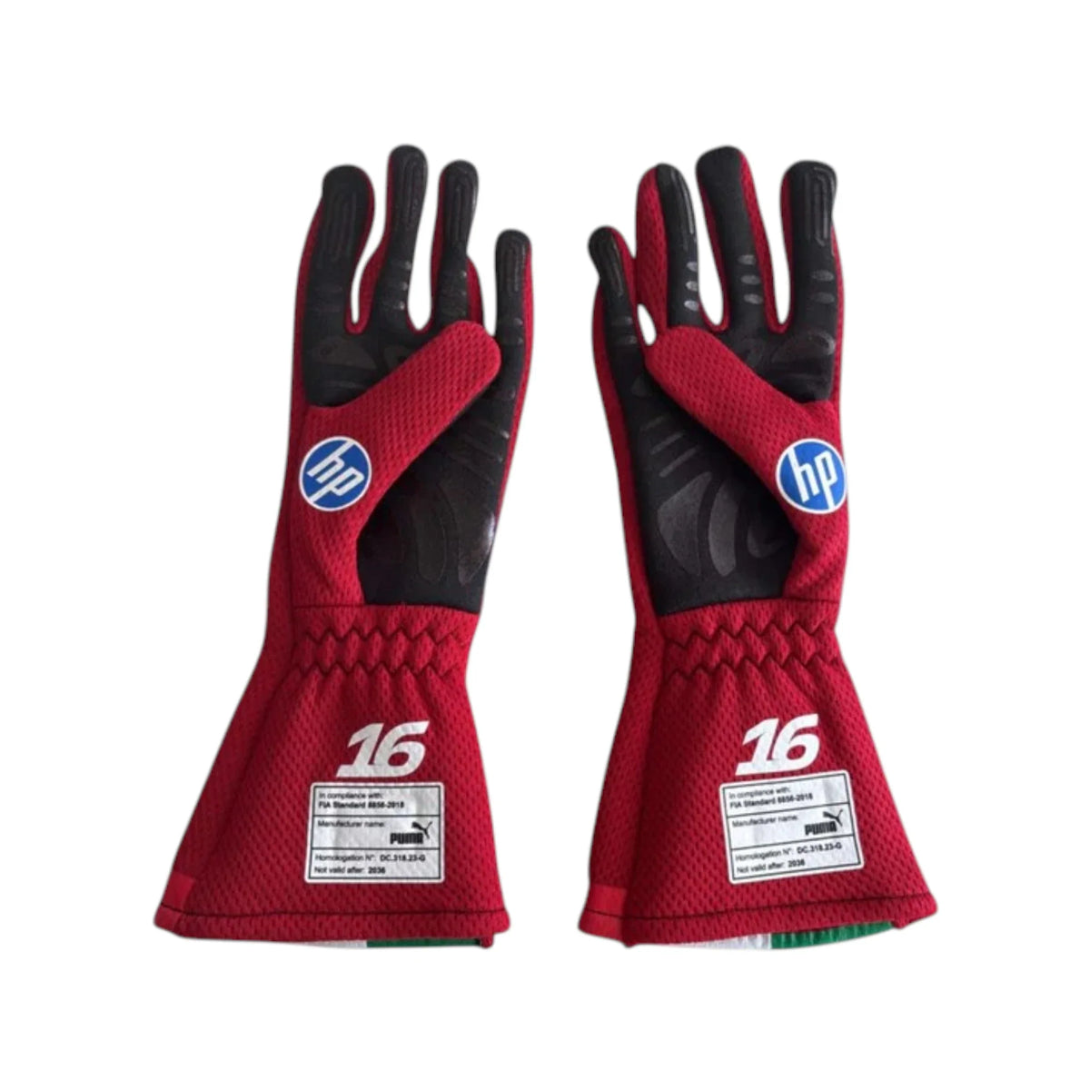 Charles Leclerc 2026 Ferrari Monaco GP F1 Racing Gloves - Barirah Racewear image 2