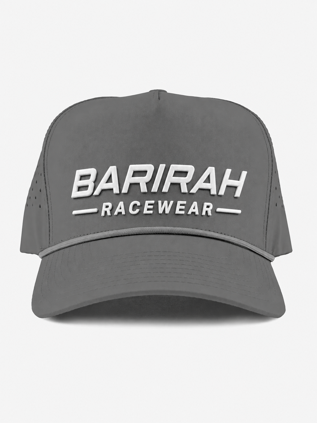 Barirah Racewear Performance Trucker Cap – Charcoal Grey Snapback Hat