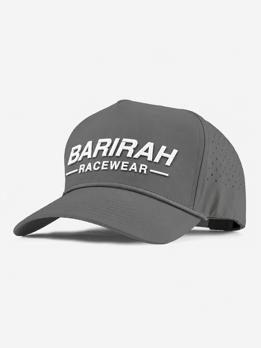 Barirah Racewear Performance Trucker Cap – Charcoal Grey Snapback Hat
