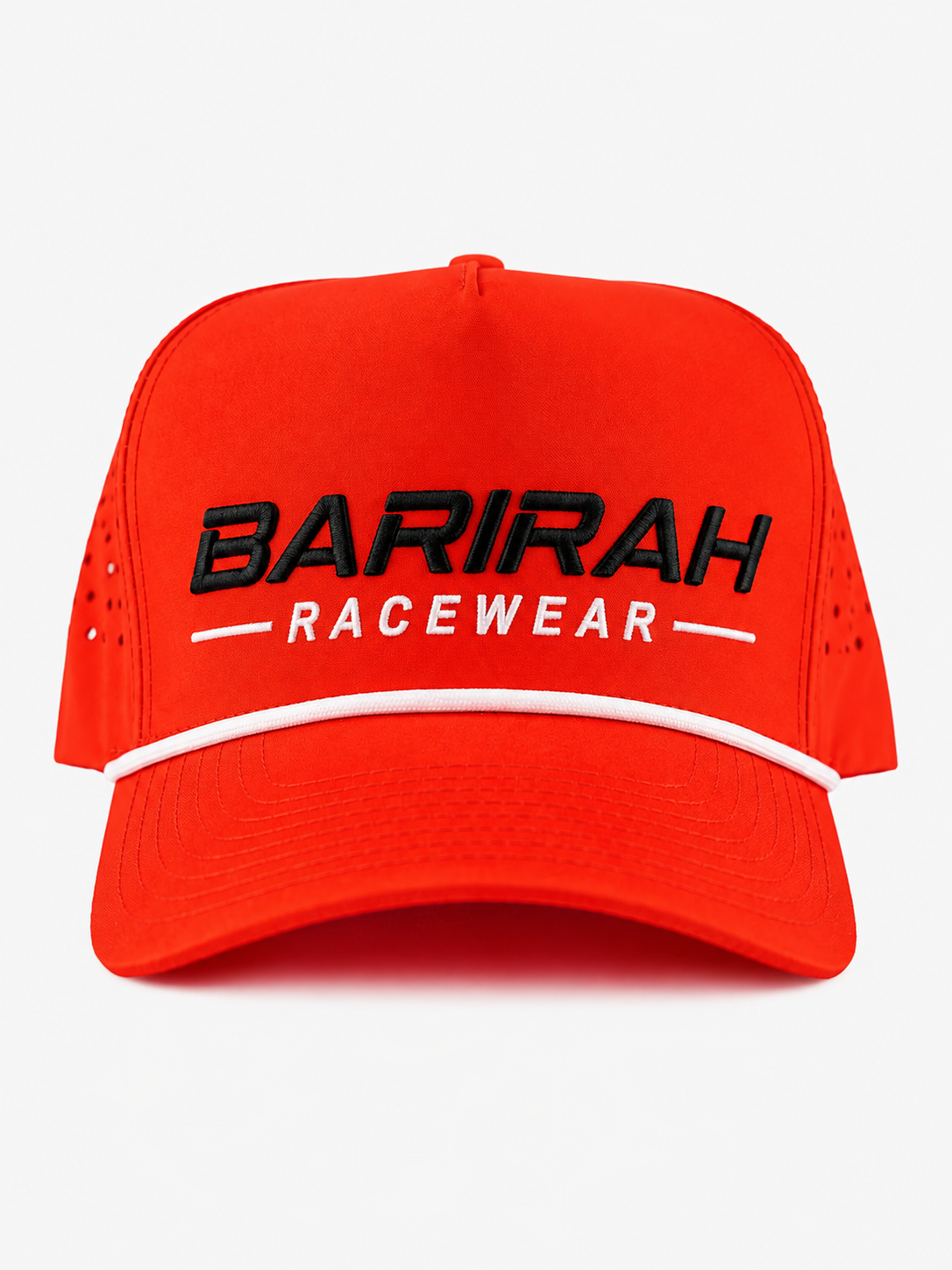 Barirah Racewear Performance Trucker Cap | Premium Breathable Motorsport Hat – Red